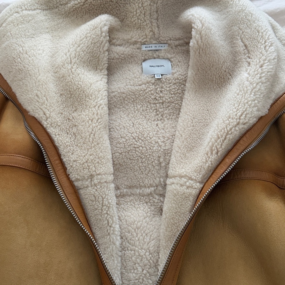 HALFBOY Shearling jacket - Picture 6 of 10
